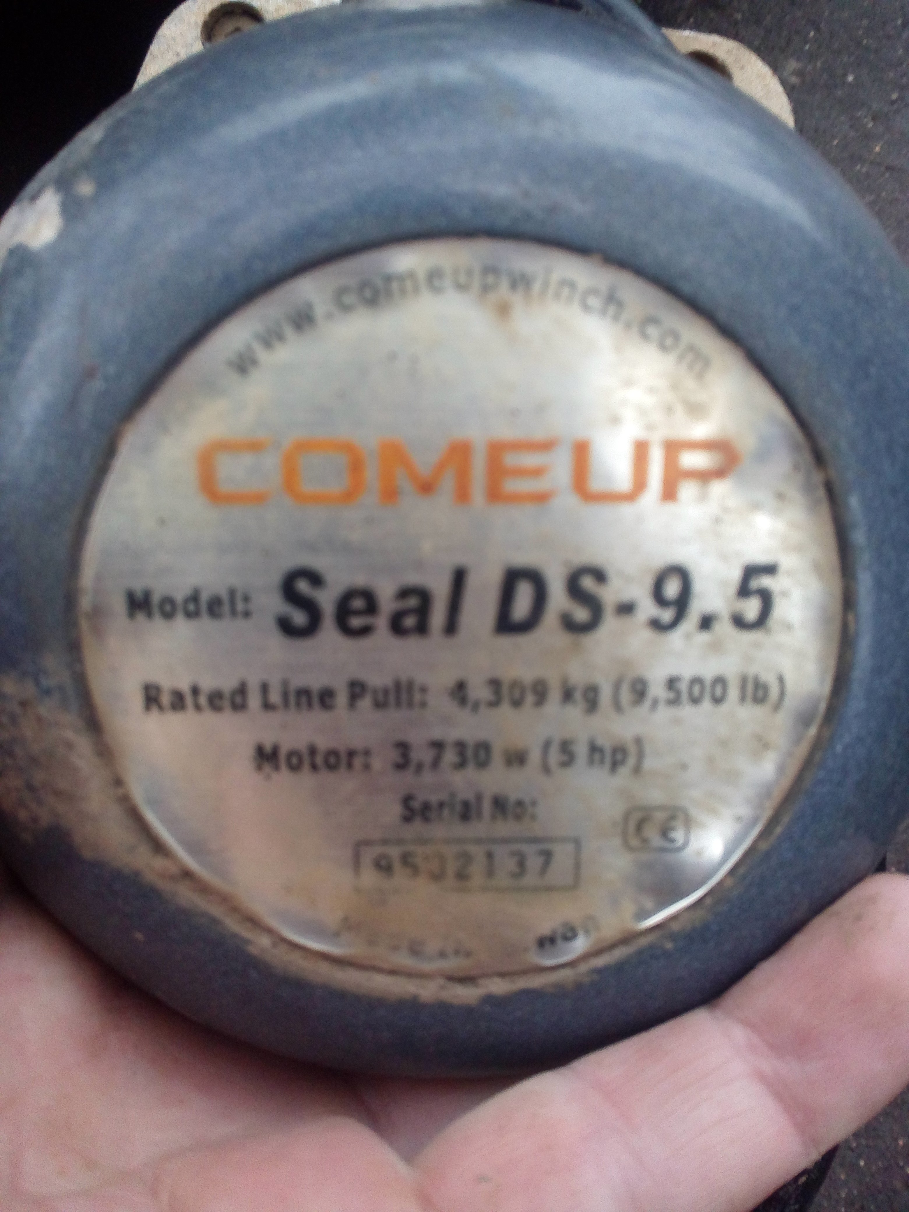 Продам Лебедку comeup Seal DS-9.5