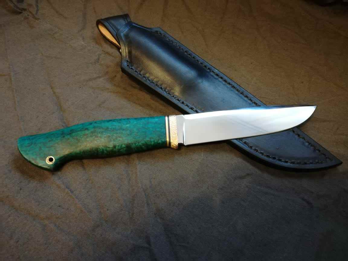 Нож Малохитовый